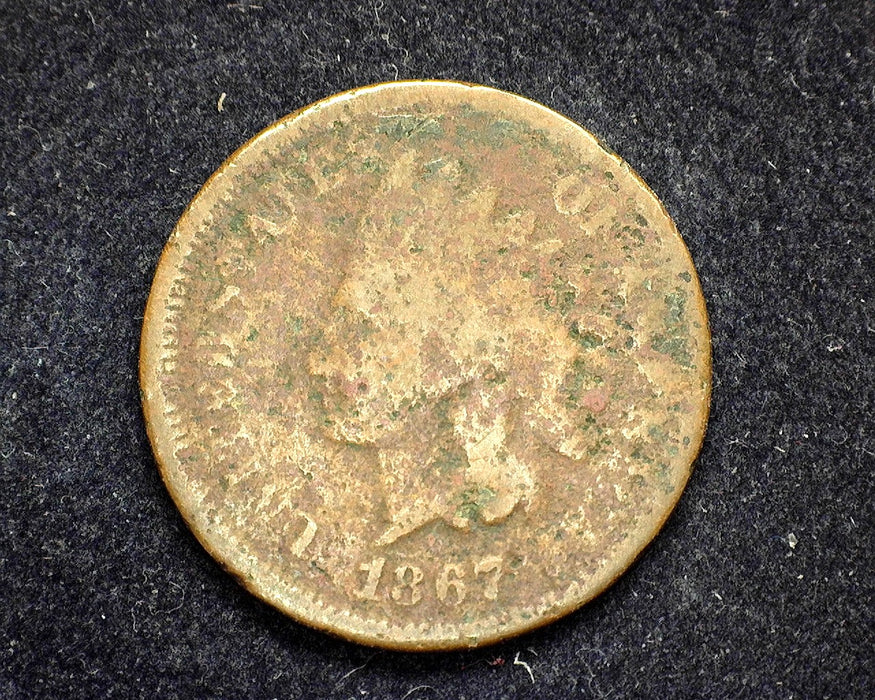 1867 Indian Head Penny/Cent Filler - US Coin