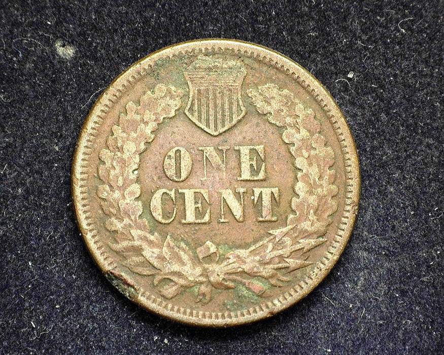 1869 Indian Head Penny/Cent F Slight pitting - US Coin