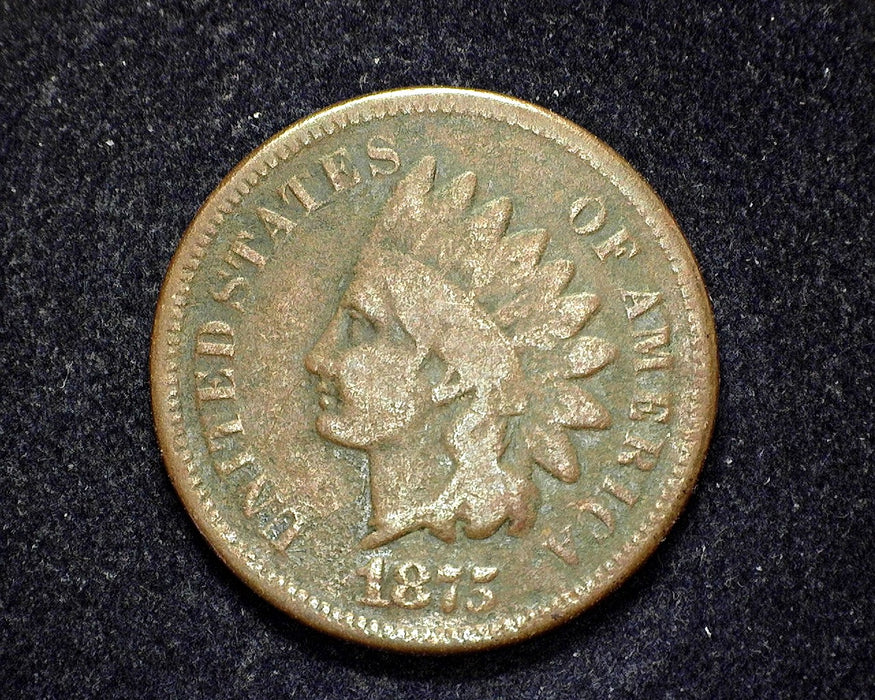 1875 Indian Head Penny/Cent G - US Coin