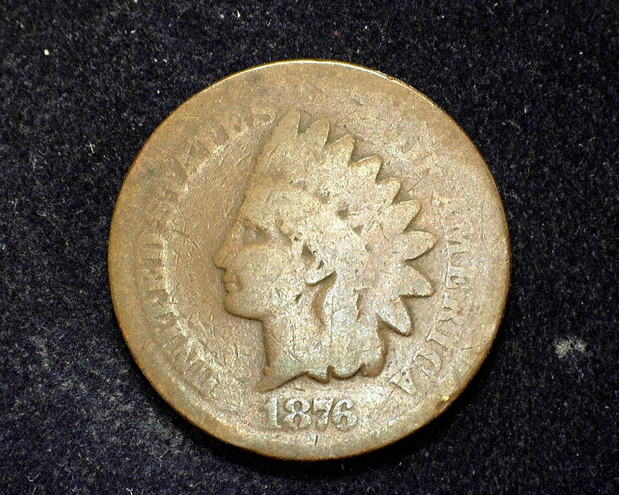 1876 Indian Head Penny/Cent G - US Coin