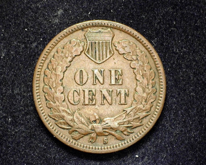 1908 S Indian Head Penny/Cent F/VF - US Coin