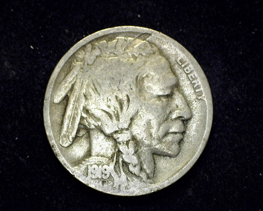 1919 D Buffalo Nickel VG - US Coin