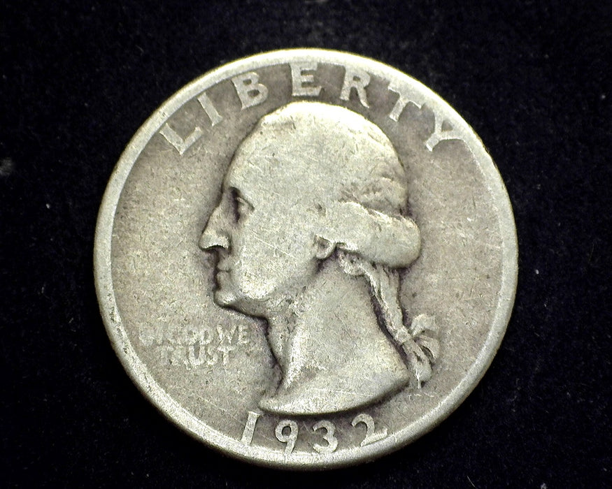 1932 D Washington Quarter VG - US Coin