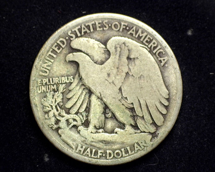 1916 D Liberty Walking Half Dollar VG - US Coin