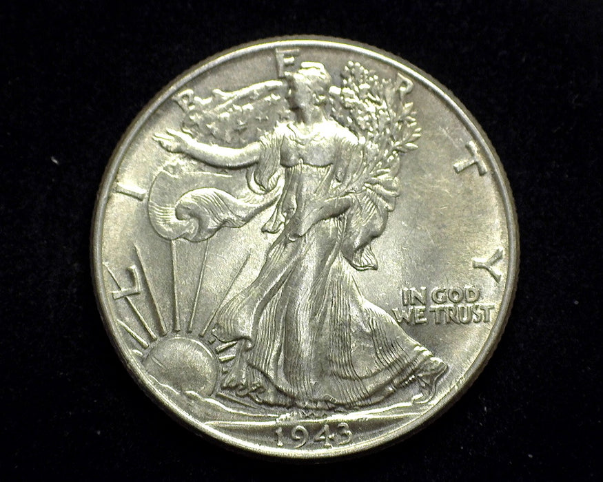 1943 Liberty Walking Half Dollar AU - US Coin