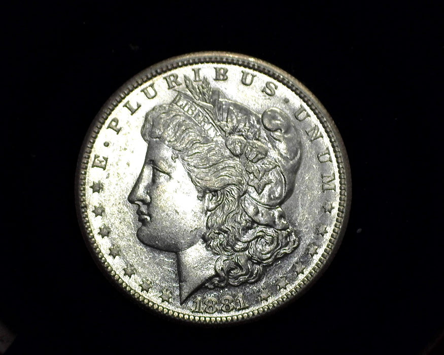 1881 S Morgan Silver Dollar BU - US Coin