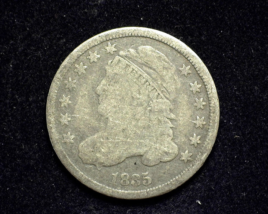 1835 Capped Bust Dime VG - US Coin