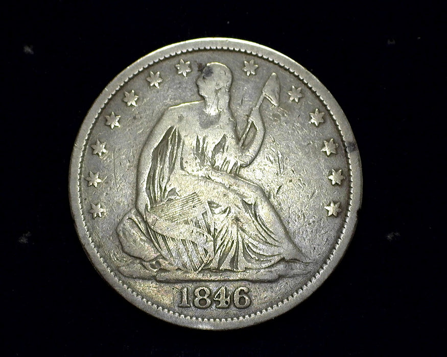 1846 O Liberty Seated Half Dollar VG - US Coin