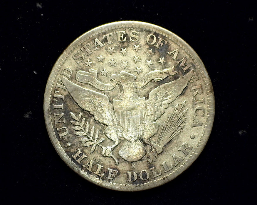 1895 S Barber Half Dollar VG - US Coin