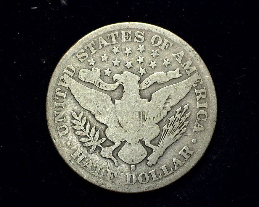 1908 S Barber Half Dollar VG - US Coin