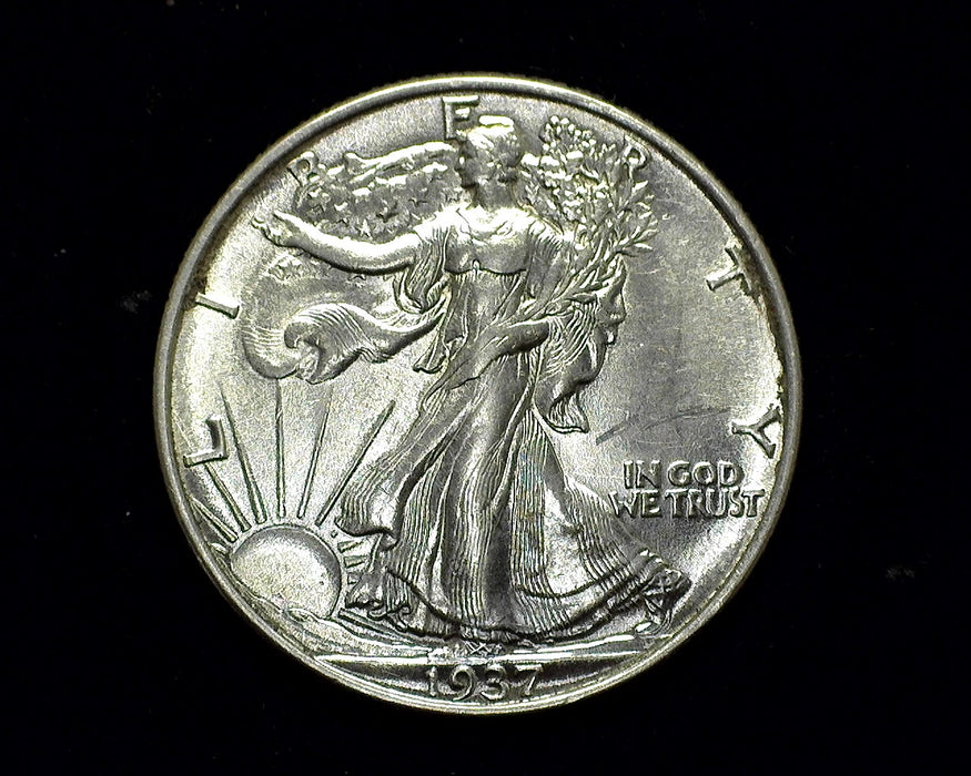 1937 Walking Liberty Half Dollar BU - US Coin