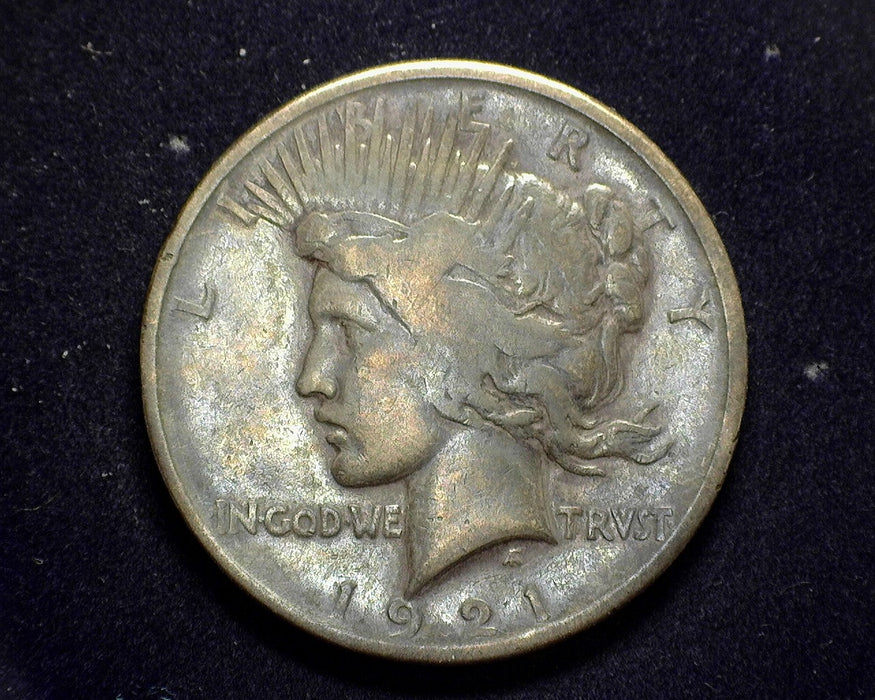 1921 Peace Dollar F - US Coin