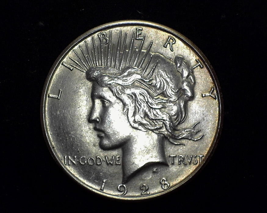 1928 S Peace Dollar UNC - US Coin