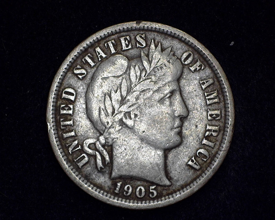 1905 O Barber Dime VF - US Coin