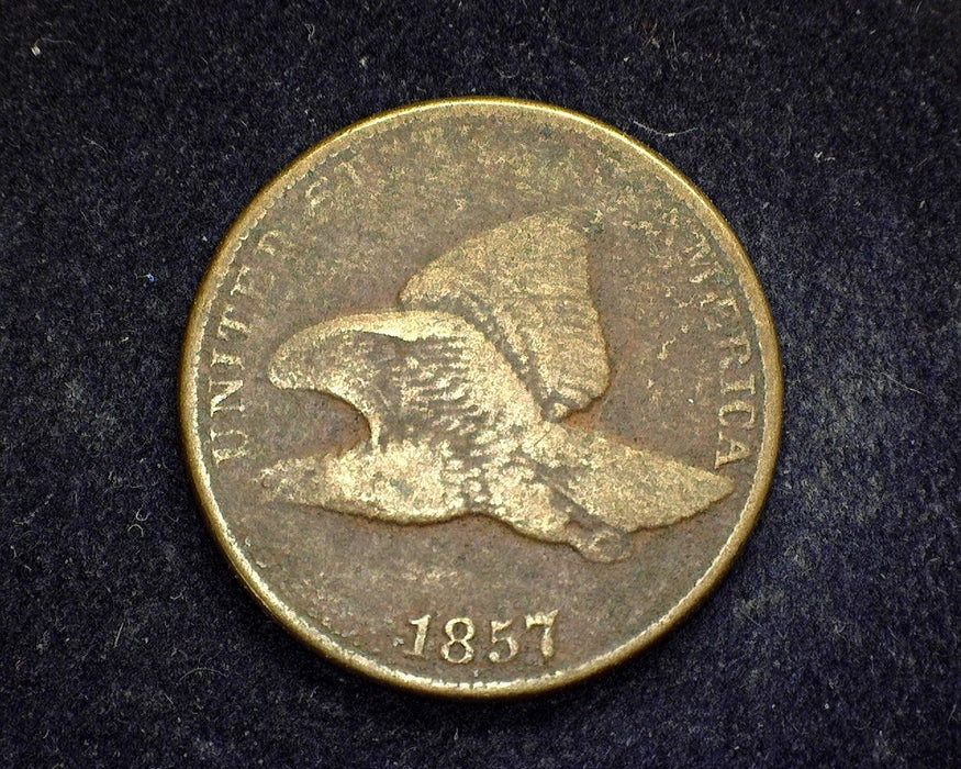 1857 Flying Eagle Penny/Cent VG Slight corrosion - US Coin