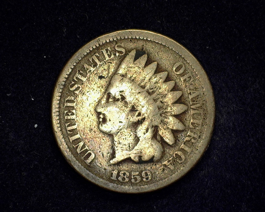 1859 Indian Head Penny/Cent G - US Coin