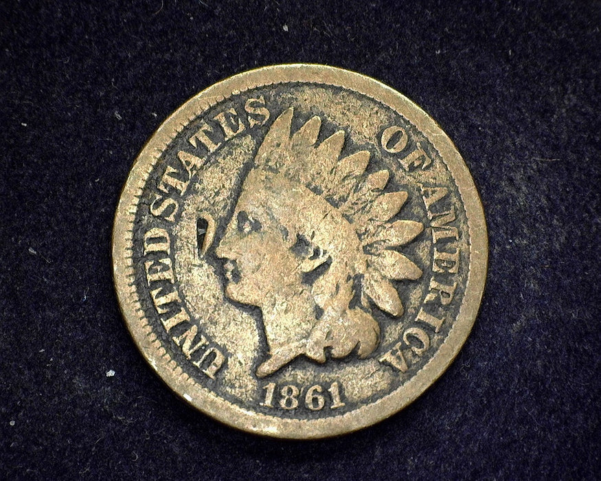 1861 Indian Head Penny/Cent G - US Coin