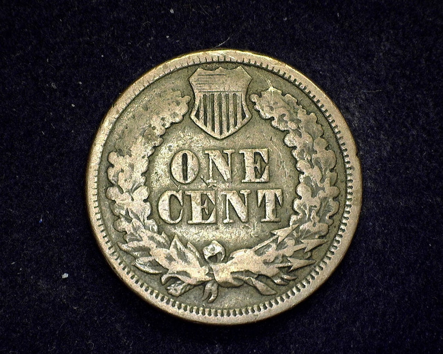 1862 Indian Head Penny/Cent F - US Coin