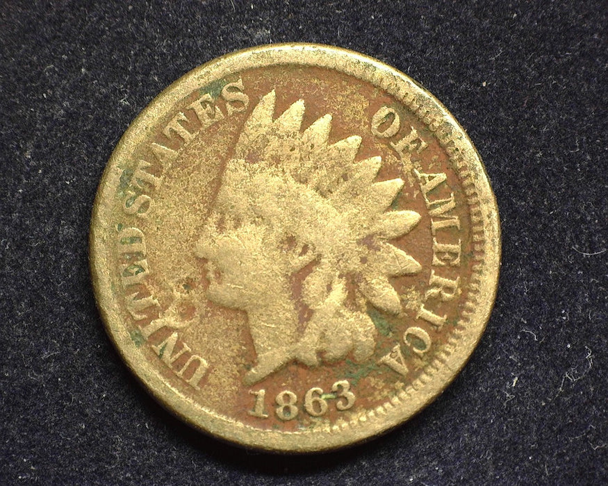 1863 Indian Head Penny/Cent G - US Coin