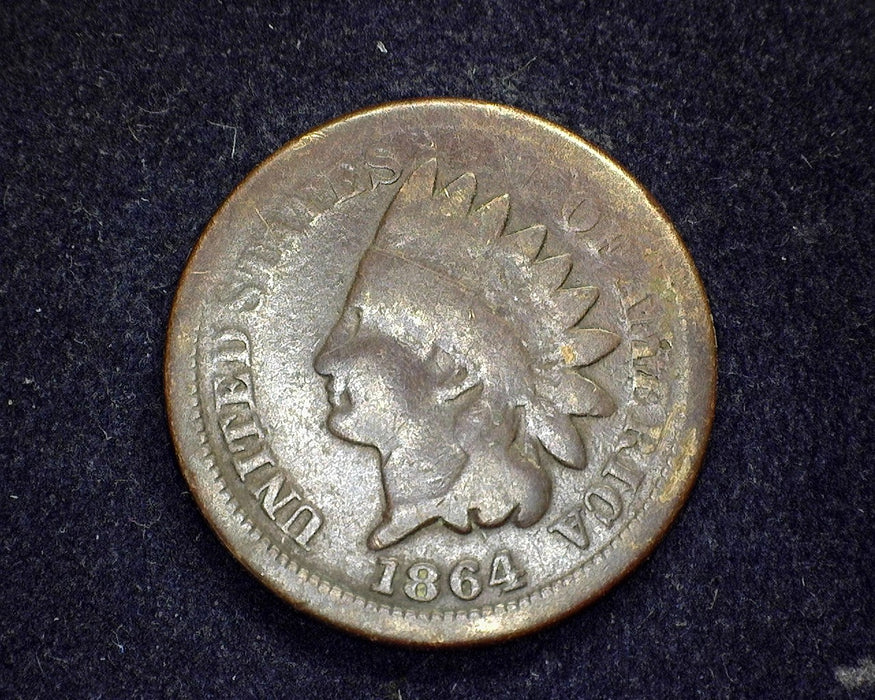 1864 Bronze Indian Head Penny/Cent G - US Coin