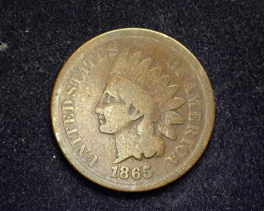 1865 Indian Head Penny/Cent G - US Coin