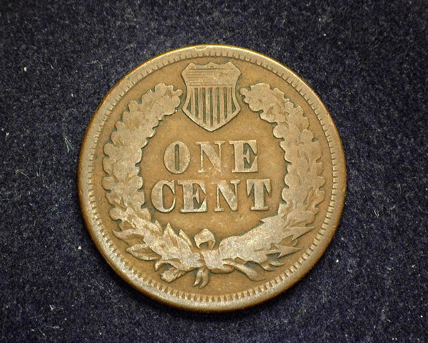 1865 Indian Head Penny/Cent G/VG - US Coin