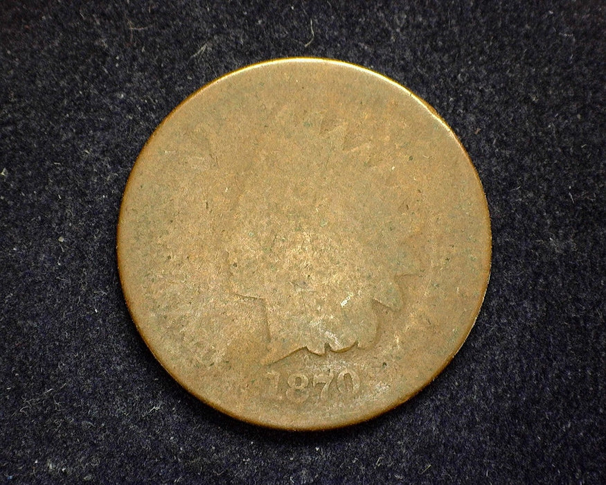 1870 Indian Head Penny/Cent AG - US Coin