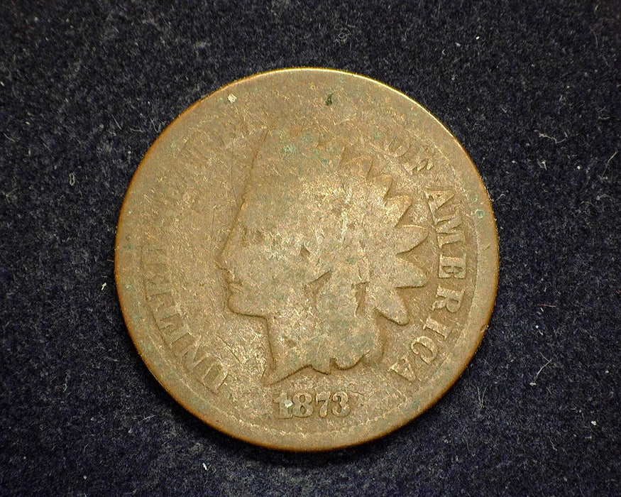 1873 Indian Head Penny/Cent G - US Coin