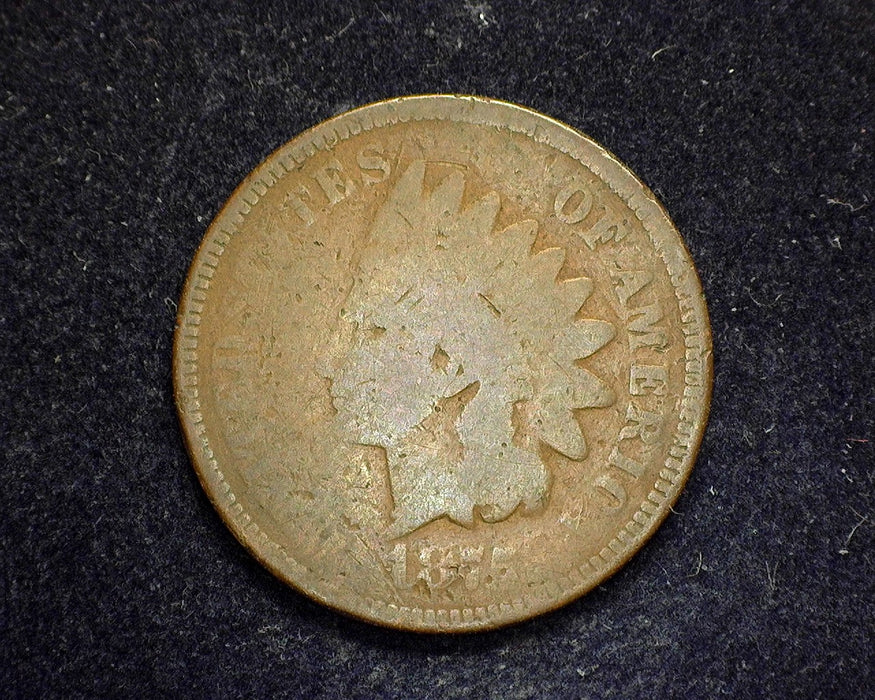 1875 Indian Head Penny/Cent G - US Coin