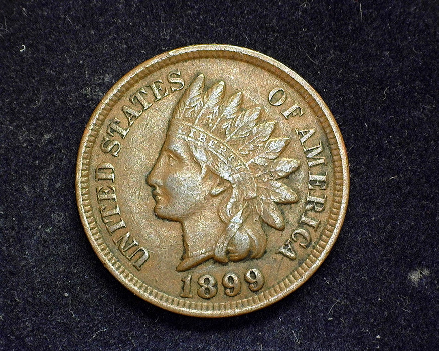 1899 Indian Head Penny/Cent XF - US Coin