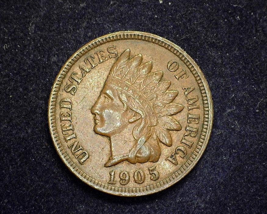 1905 Indian Head Cent XF - US Coin