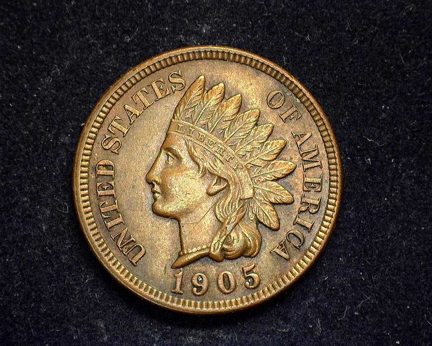 1905 Indian Head Cent AU - US Coin