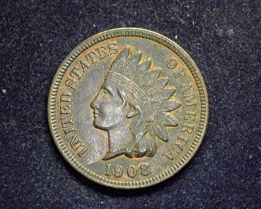 1908 Indian Head Cent XF - US Coin