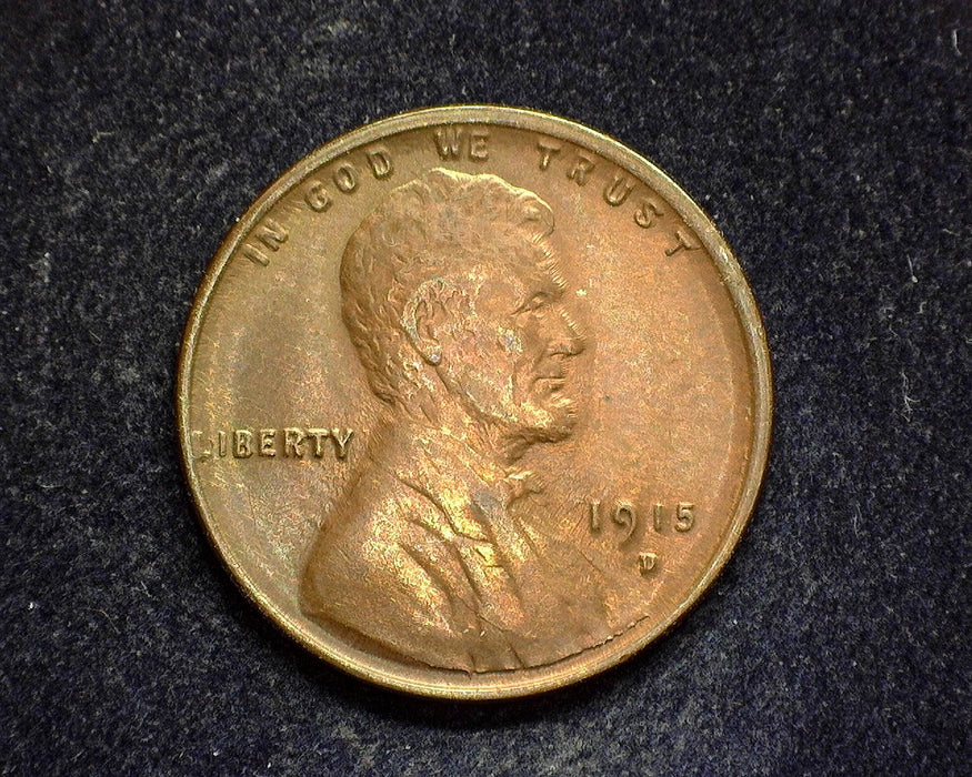 1915 D Lincoln Wheat Penny/Cent XF - US Coin