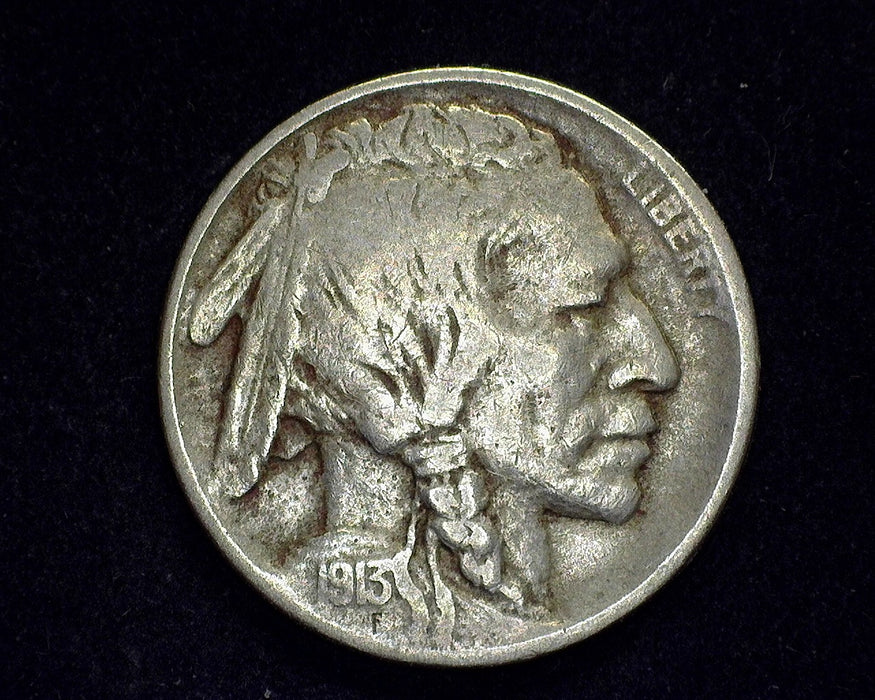 1913 Type 1 Buffalo Nickel F - US Coin