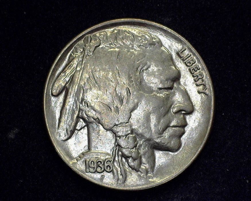 1936 Buffalo Nickel AU - US Coin