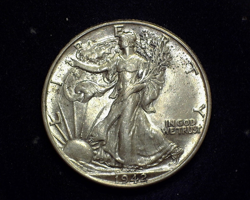 1942 Liberty Walking Half Dollar AU - US Coin