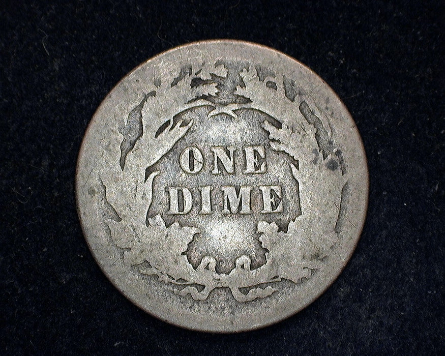 1890 Liberty Seated Dime VG - US Coin