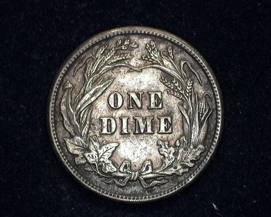 1902 Barber Dime XF - US Coin