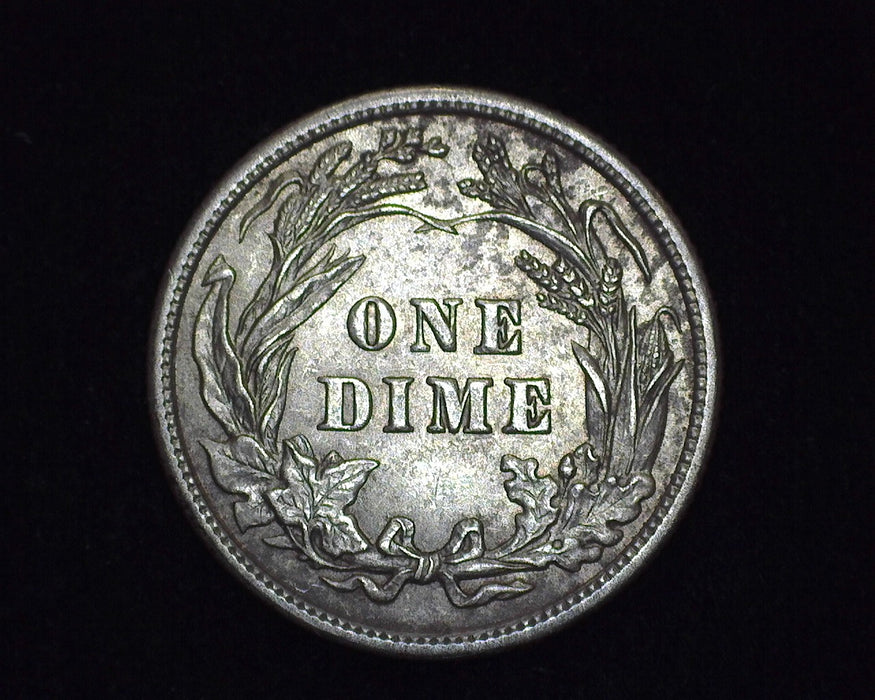 1910 Barber Dime AU - US Coin