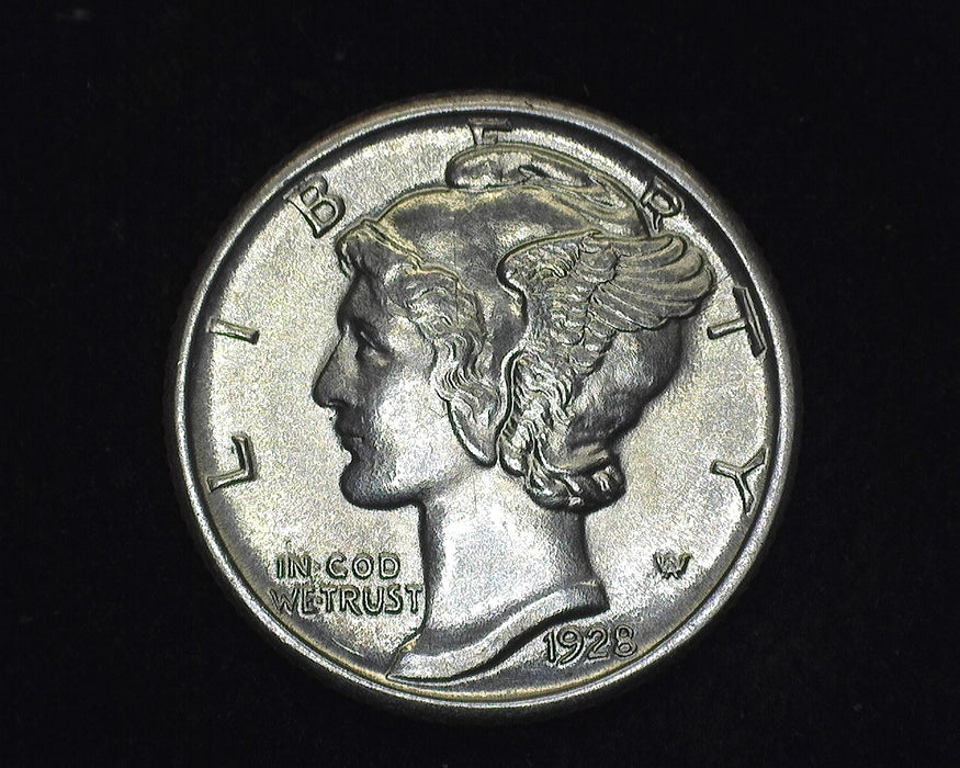 1928 Mercury Dime Gem! - US Coin