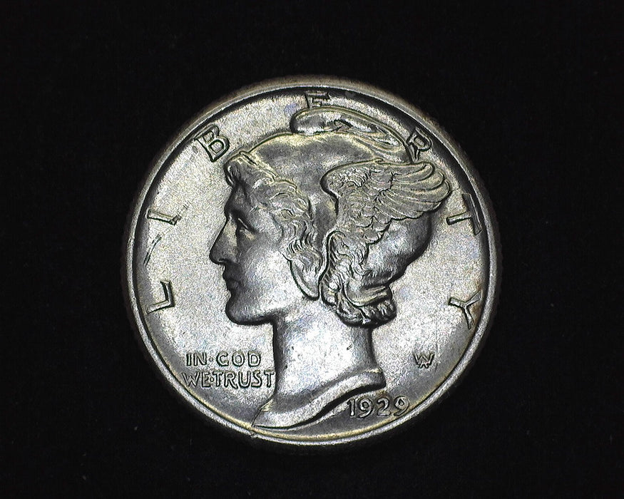 1929 Mercury Dime BU - US Coin