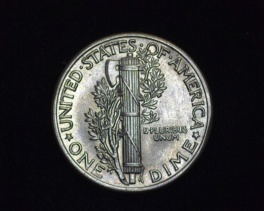 1937 Mercury Dime BU - US Coin