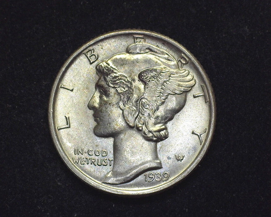 1939 Mercury Dime BU Choice - US Coin