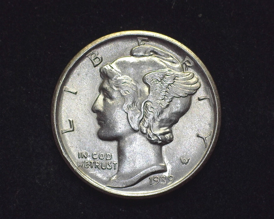 1939 D Mercury Dime BU Choice - US Coin