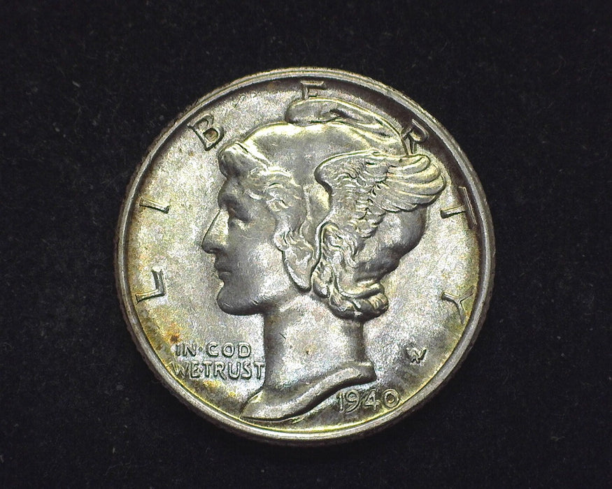 1940 D Mercury Dime BU - US Coin