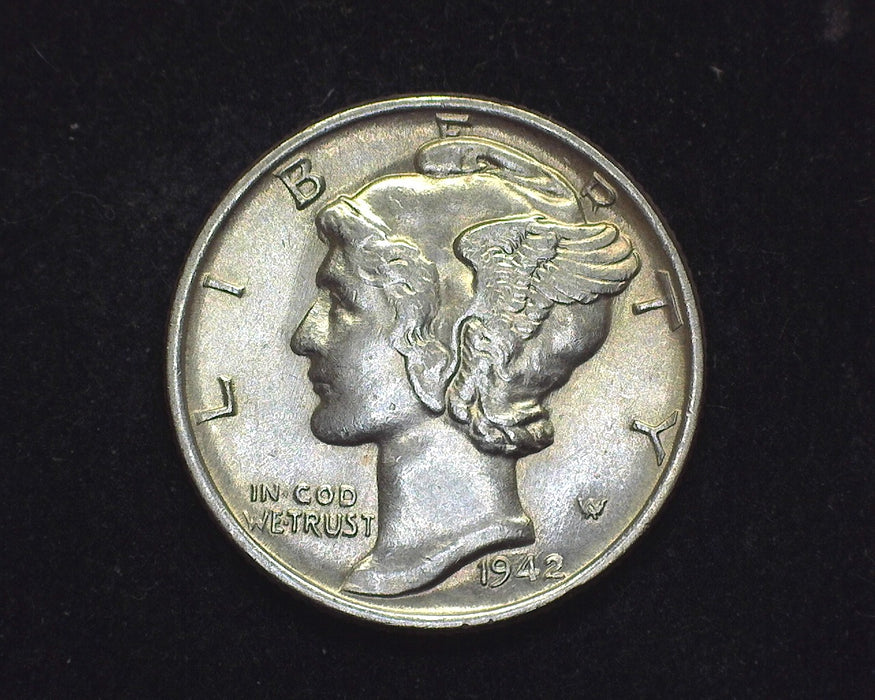 1942 Mercury Dime BU - US Coin