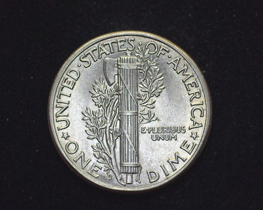 1942 D Mercury Dime BU - US Coin