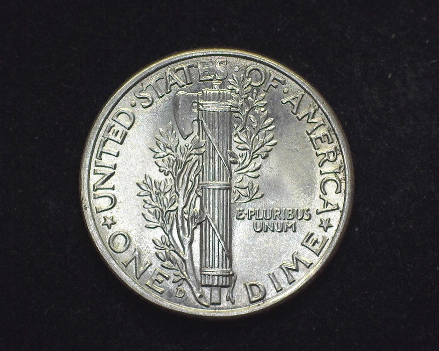 1943 D Mercury Dime BU Gem! FSB - US Coin