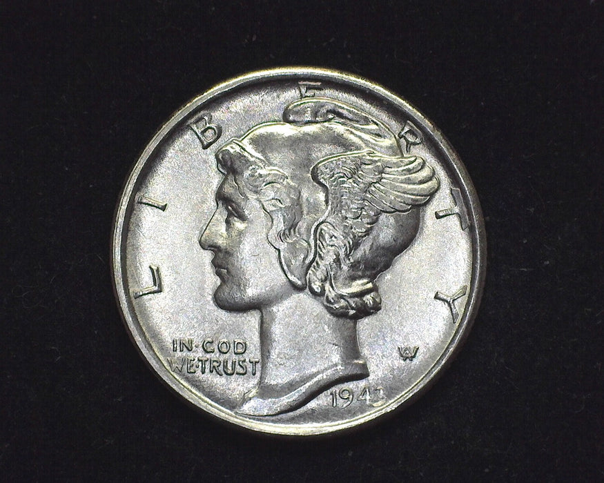 1943 S Mercury Dime BU Choice - US Coin